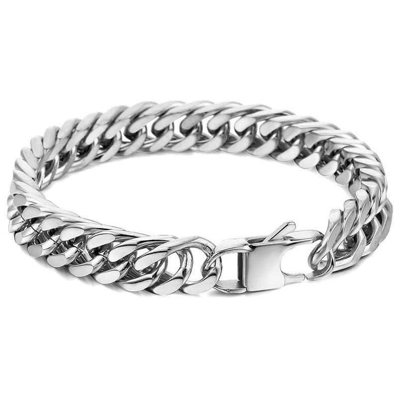 Unisex Stainless Steel Bracelet European American U Shape Bangle Travel Anniversary Individually Packaged Gift
