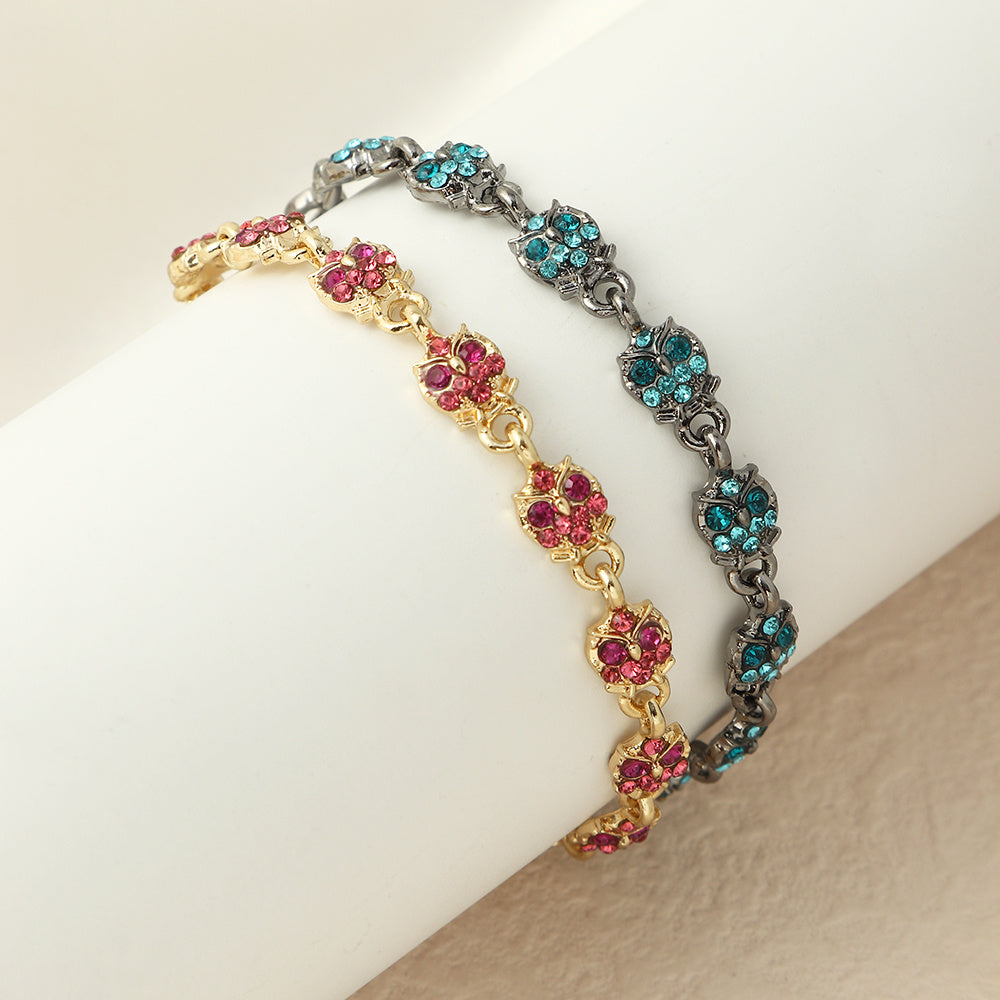 Womens Metal Bracelet Irregular Alloy Fashion Bangle European Trendy Wrist Accessory Jewelry For Everyday Style