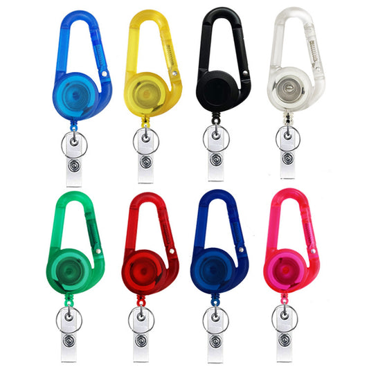 Keyring Easy Pull Design High Stretch ABS Material Durable Lightweight For Keys Bags Accessories EverydayCarry