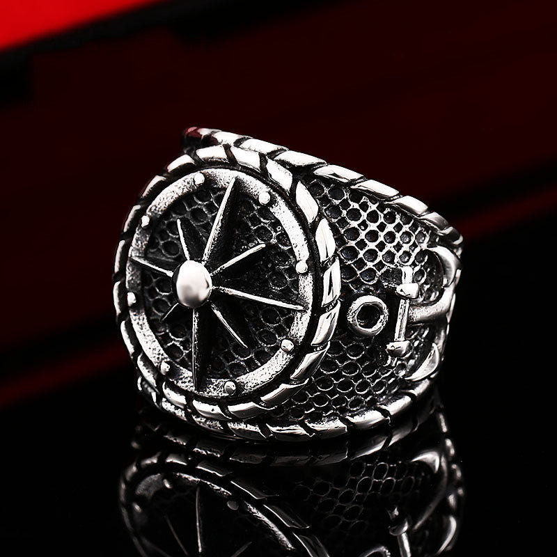 Personalized Men's Stainless Steel Ring