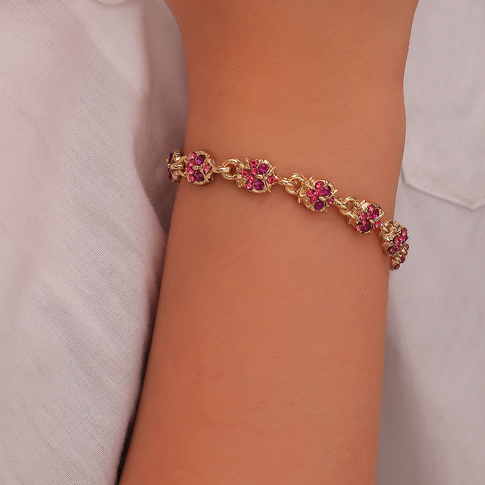 Womens Metal Bracelet Irregular Alloy Fashion Bangle European Trendy Wrist Accessory Jewelry For Everyday Style