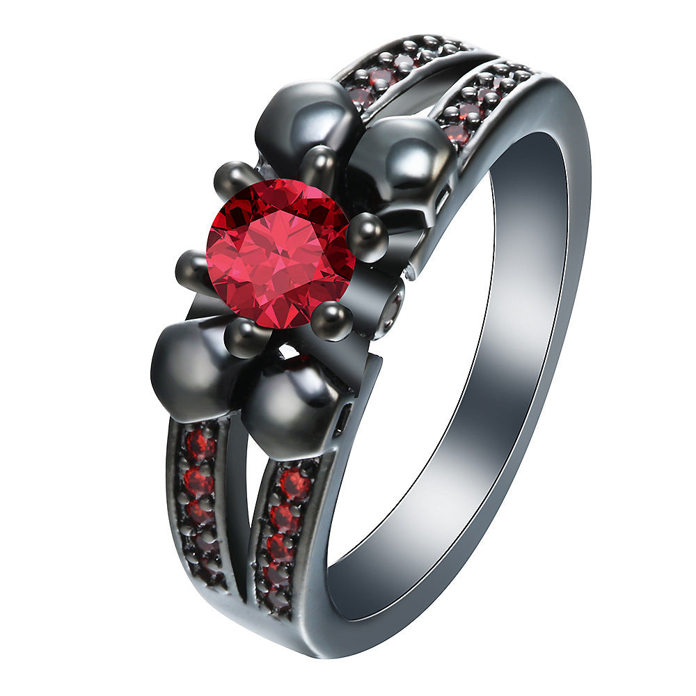 Unisex Gold Plated Brass Ring With Zircon Inlaid Copper Base Metal Jewelry For Men And Women Fashion Accessory