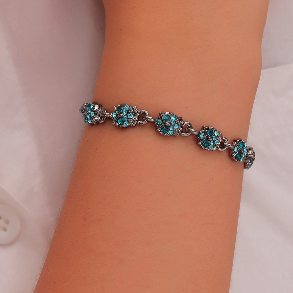 Womens Metal Bracelet Irregular Alloy Fashion Bangle European Trendy Wrist Accessory Jewelry For Everyday Style