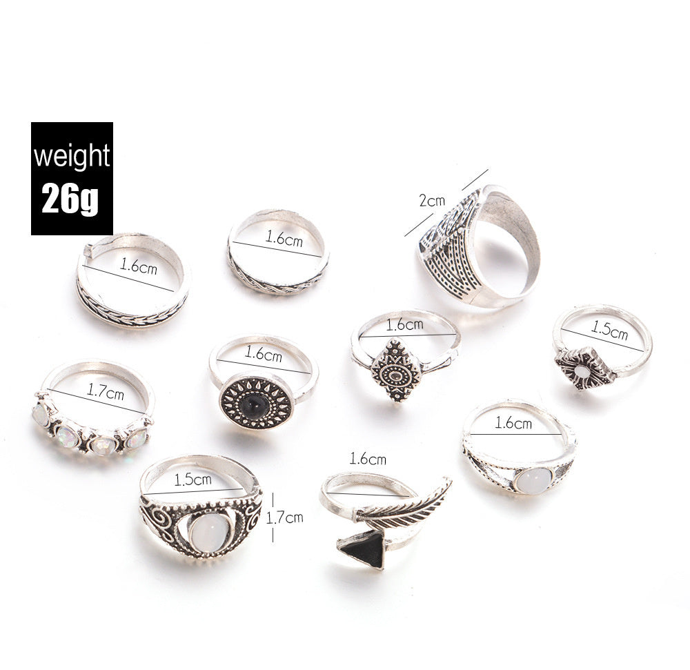 Women Arrow Ring Geometric Alloy Plated Ring Personalized European American Retro Statement Ring Modern Accent