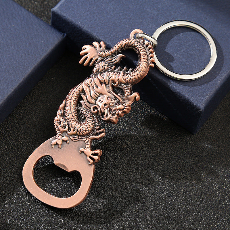 Dragon Keychain Bottle Opener Zinc Alloy Metal Unisex Gift