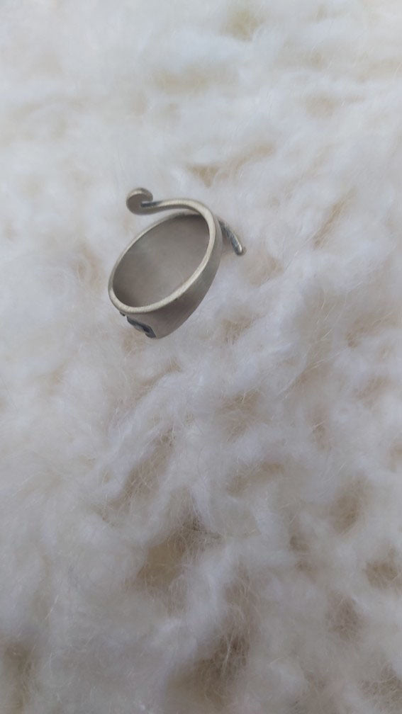 Ethnic Lotus Peacock Ring Vintage Opening Adjustable Alloy Plated Jewelry For Women Girls Retro Style Ring Now