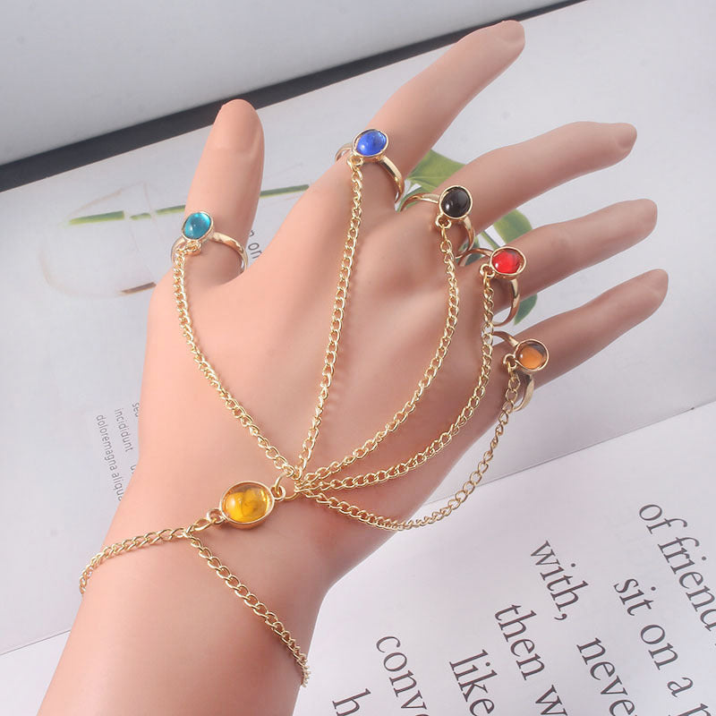 Womens Fashion Bracelet Cartoon Geometry Design Zn Alloy Electroplated High Quality Jewelry For Women Everyday