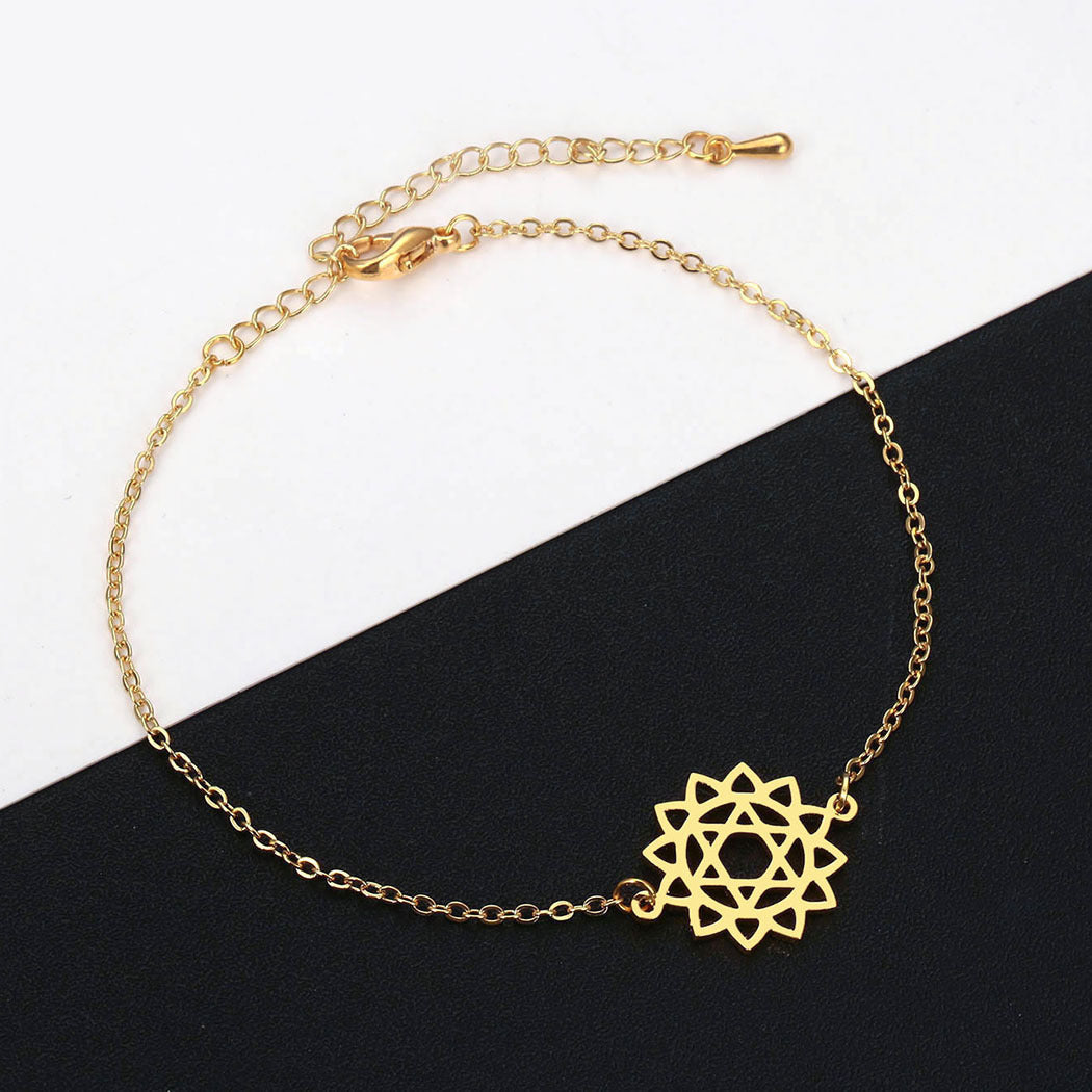 Giraffe Stainless Steel Bracelet Mother And Baby Giraffe Bangle Geometric Simple Design Gift For Mom Gold Silver