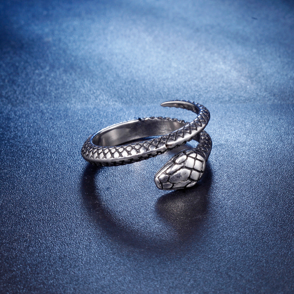 Stainless Steel Mens Ring European And American Style Jewelry Geometric Modern Design For Men Everyday Wear Accessory