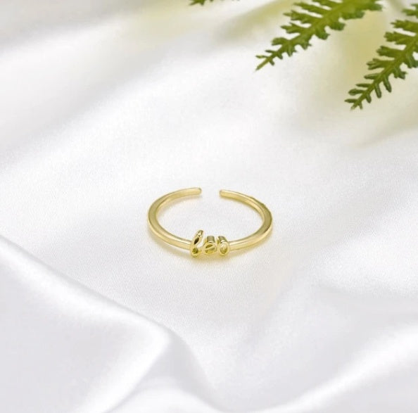 Womens Constellation Rings Adjustable Geometric Alloy