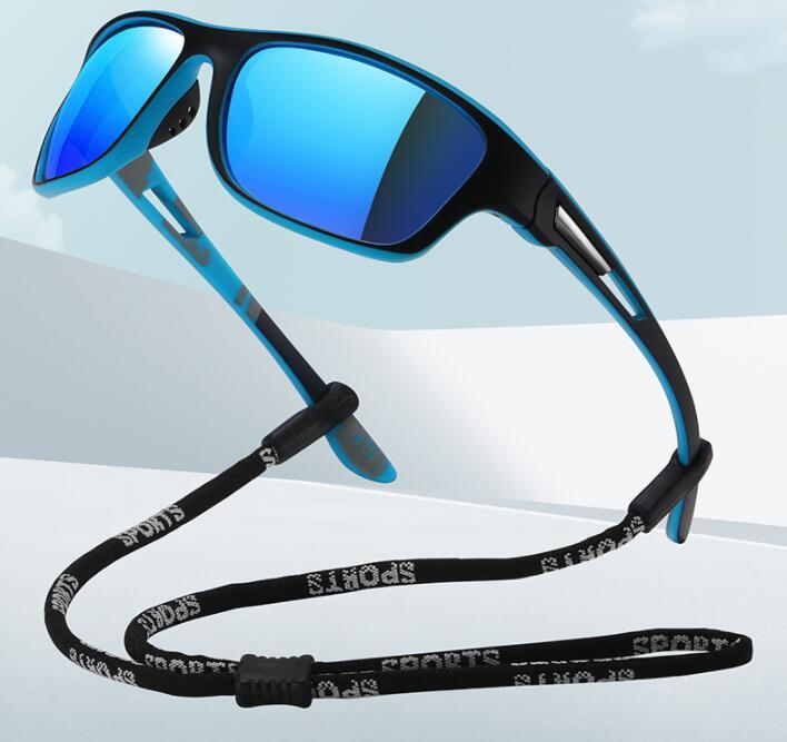 Mens Polarized Specs For Outdoor Sports And Cycling Windproof Lightweight Fashion Design PC Frame TAC Lens Eye