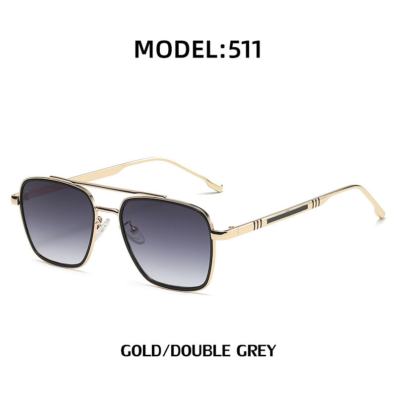 Unisex Box Sunglasses UV Protection PC Lens Plastic Alloy Frame For Driving Travel Cycling Party All Day Style