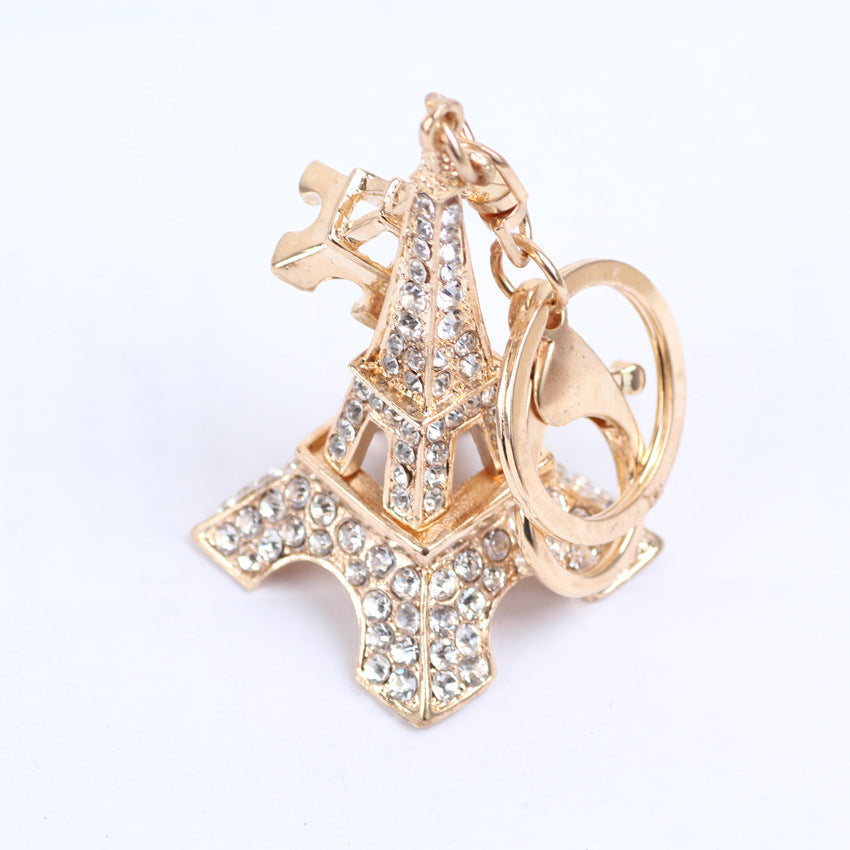Eiffel Tower Keychain Metal Pendant Exquisite Gold Electroplated Fashion Accessory And Perfect Gift Eiffel Gift