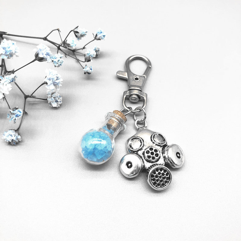 Metal Mask Keychain Collectible Replica Pendant For Fans