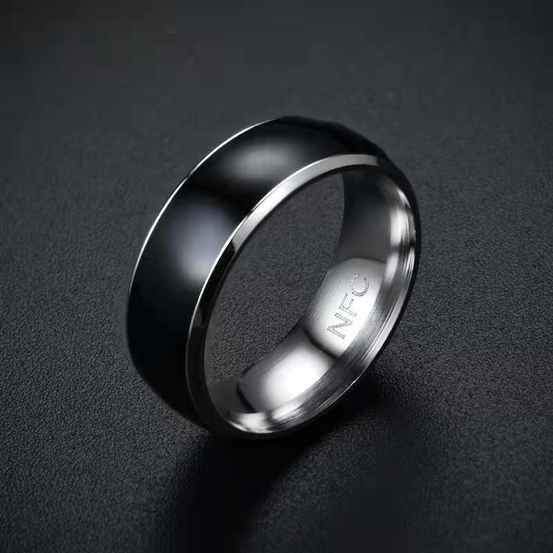 Steel Ring for Smart Access Card Bus Pass and Metro Card Stainless Steel Loop Fashion Accessory Everyday Gifts