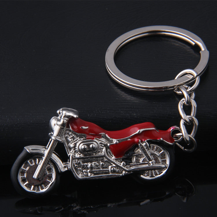 Motorcycle Keychain Metal 3D Model Zinc Alloy Key Ring Unisex Durable Gift For Enthusiasts Ideal Gift For Fans