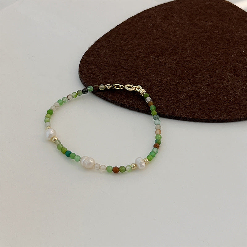 Women Electroplated Bracelet With Artificial Crystal Chic Design Fashionable Bangle Jewelry For Women And Girls