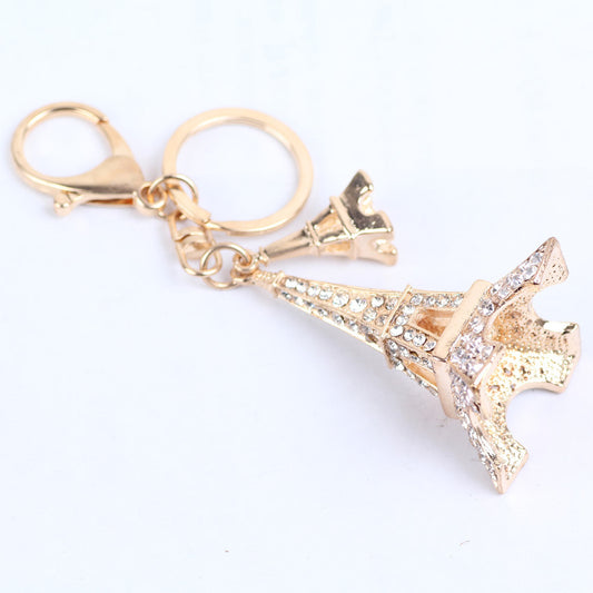 Eiffel Tower Keychain Metal Pendant Exquisite Gold Electroplated Fashion Accessory And Perfect Gift Eiffel Gift