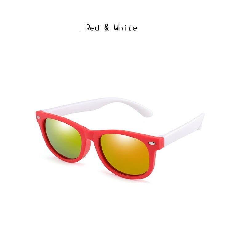 Kids Polarized Sunglasses Resin Lens Eye Protection For Outdoor Activities Fashion Frames Light Durable Secure