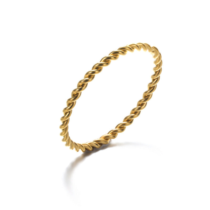 Couples Stainless Steel Rings Twisted Butterfly Cross Palm Circle Design Matching Band Set Electroplated Metal