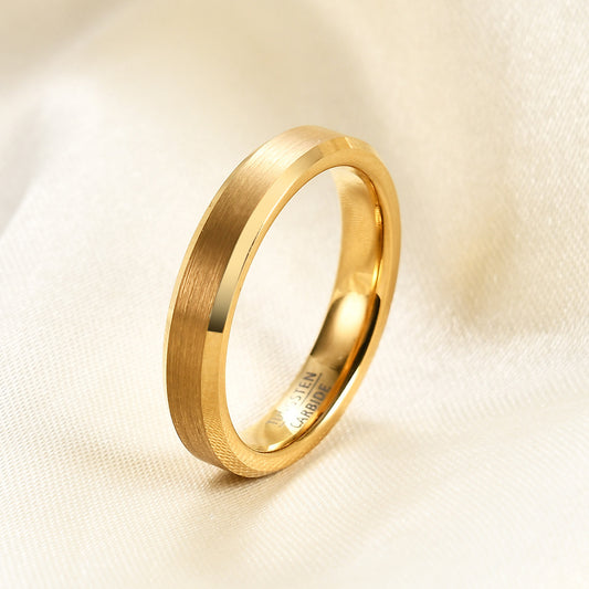 Unisex Stainless Steel Ring Band Electroplated Fashion Jewelry Round Geometry Ring For Men And Women Lovers XL