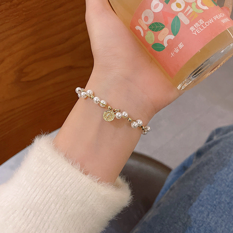 Women Titanium Steel Bracelet Electroplated Fashion Jewelry Beautiful Design Ladies Bangle Gift For Her Shines