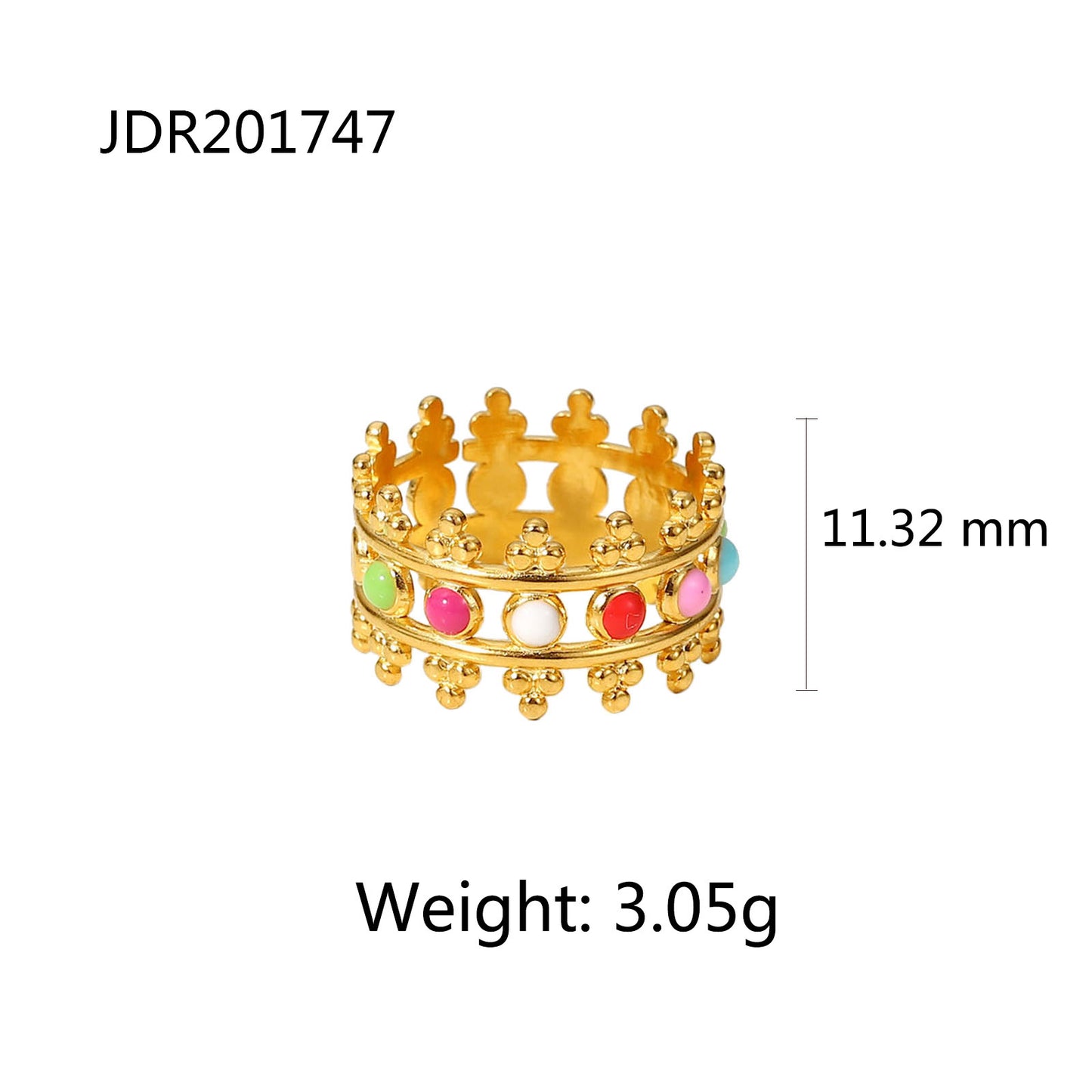 Adjustable Stainless Steel Ring For Men Women Unisex Fashion Jewelry Durable European Style Accessory Open Fit