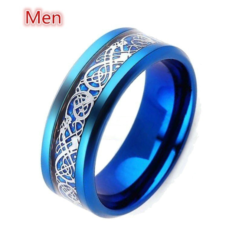 Couple Rings Alloy Bands European Geometric Diamond Insert Promise Rings for Women and Men Matching Set Online