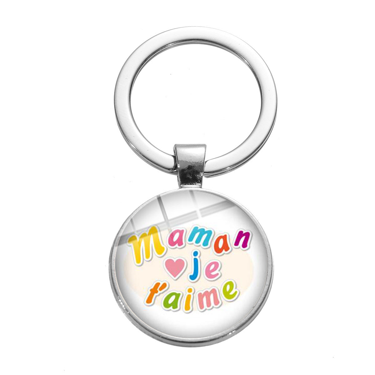 Mom Keychain Gift Zinc Alloy Key Ring Decorative Pendant For Mothers Day And Special Occasions For Mom On Any Occasion