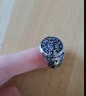 Eye Of Horus Stainless Steel Ring