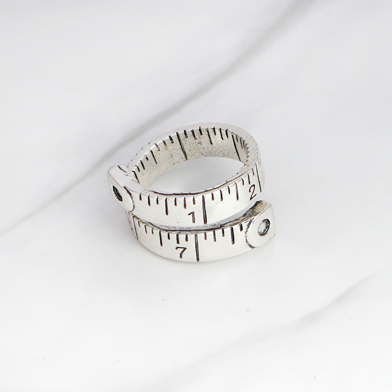 Vintage Silver Rotating Rings For Women Alloy Couple Jewelry European And American Fashions High Quality Trend