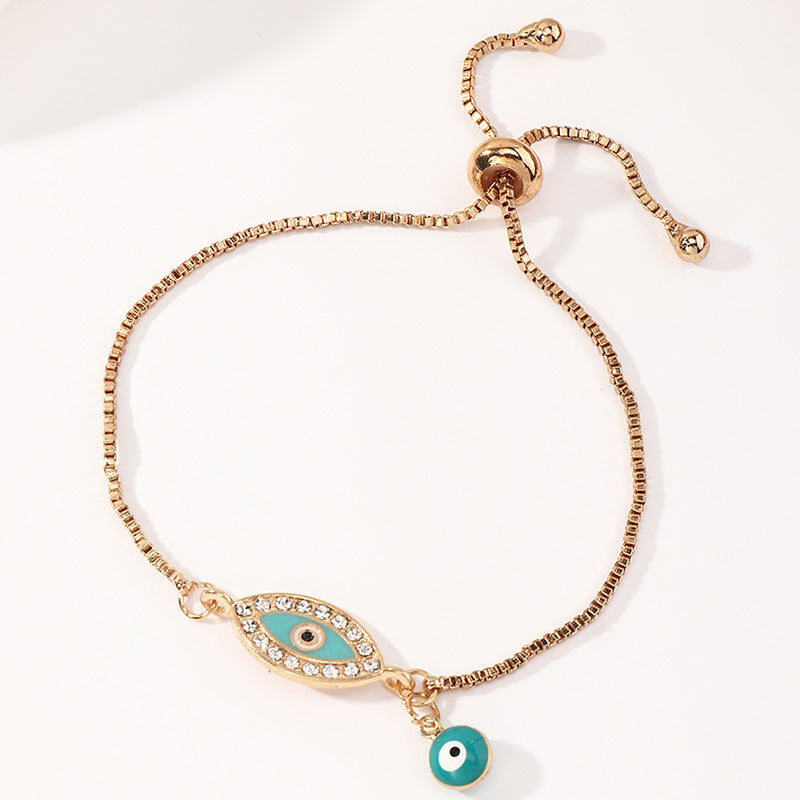 Womens Elephant Bracelet Dripping Eyes Design Alloy European Bracelet Fashion Jewelry Bracelet For Women Girls