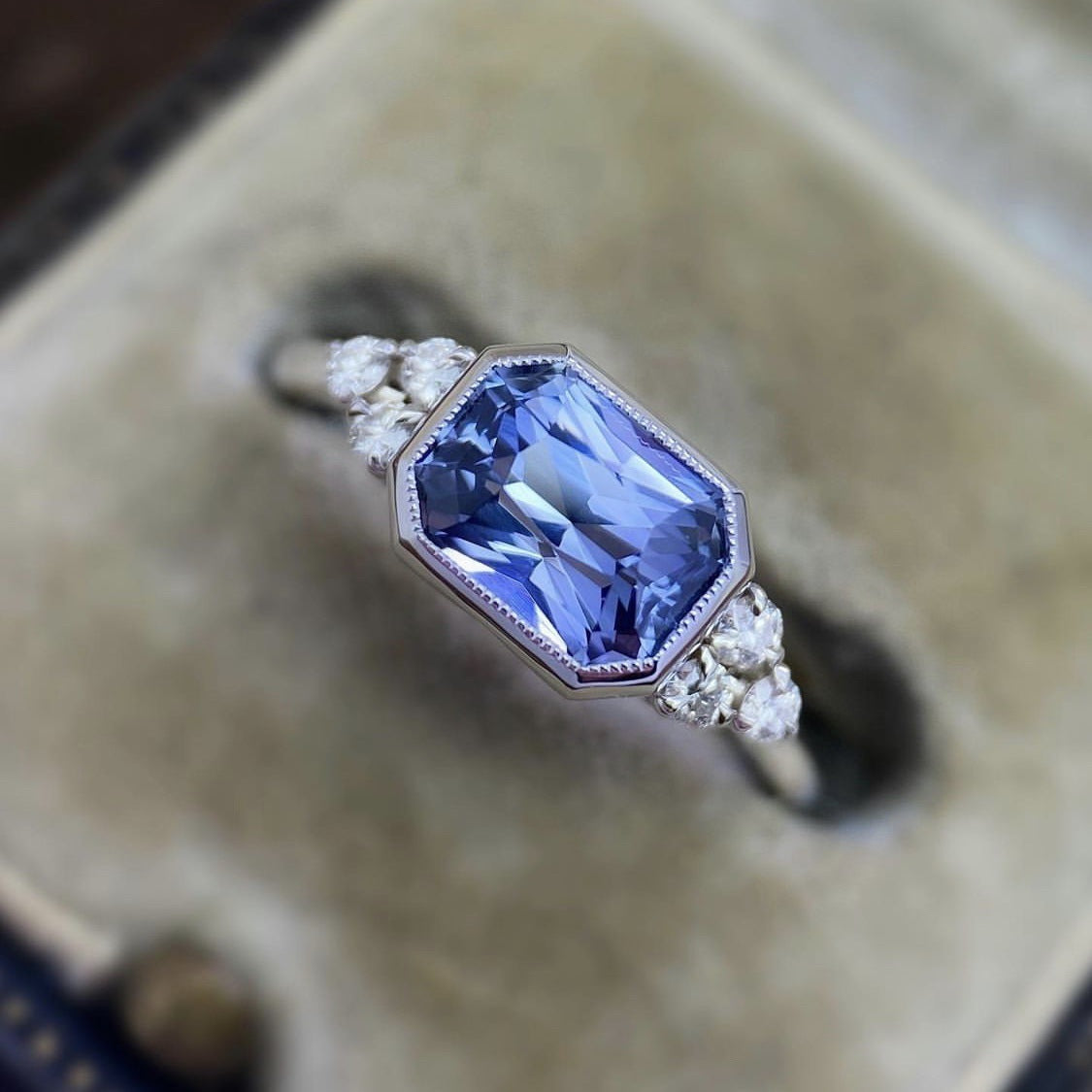 Flower Ring Gold Plated Alloy With Artificial Sapphire And Zircon Inlays Elegant Fashion Jewelry For Women Now