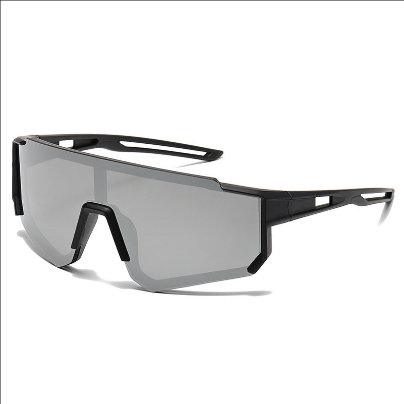 Cycling Glasses Large Frame UV400 PC Lens Sports Eyewear Clear Vision For Bike Riding Glasses Non Polarized Gear