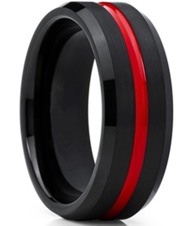 Unisex Ceramic Ring Fashion Jewelry Hand Polished Drip Glaze Finish Durable Unique Festivals Everyday Wear Yellow Red