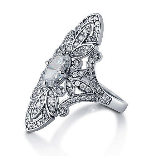 Zircon Inlaid Gold Plated Copper Ring Exquisite Flower Design Elegant Dainty Statement Piece Jewelry Accessory