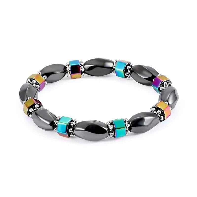Women Obsidian Double Layer Bracelet Fashion Jewelry Gift