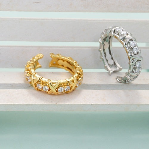 Personalized Hip Hop Ring With Micro Setting Copper