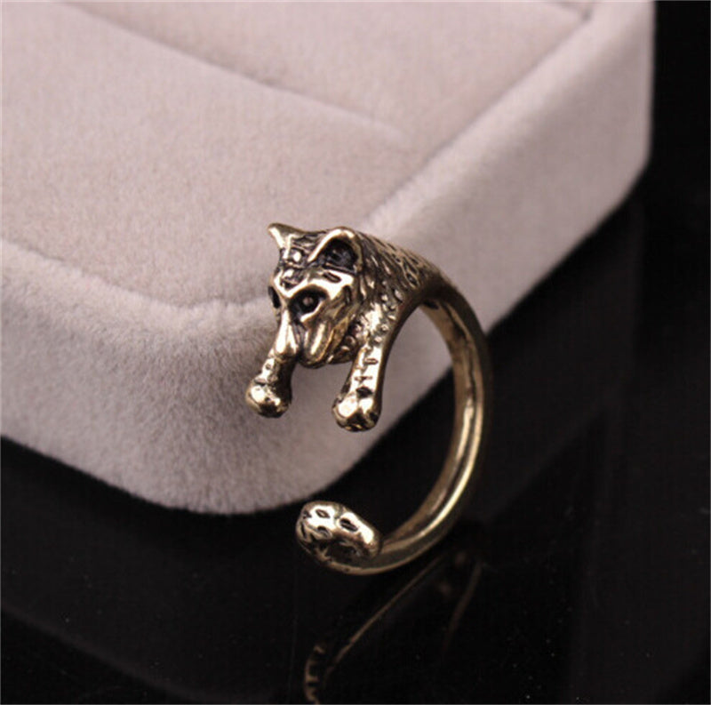 Womens Animal Rings Fashion Alloy Electroplate Adjustable Rings Trendy Finger Rings For Women And Girls Lovely