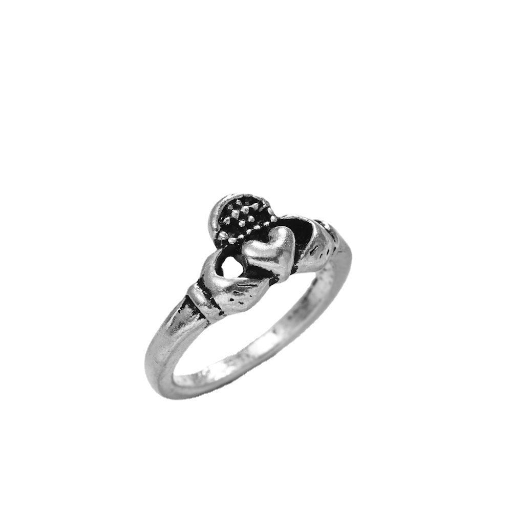 Dragon Tortoise Tail Ring Unique Geometric Alloy Statement Ring for Women and Men Unisex Electroplated New Design