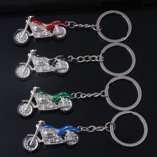 Motorcycle Keychain Metal 3D Model Zinc Alloy Key Ring Unisex Durable Gift For Enthusiasts Ideal Gift For Fans