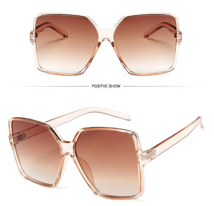 Women Sunglasses Square Frame Elegant Eyewear Suitable In Round Long Square Oval Faces Avant Garde Personality