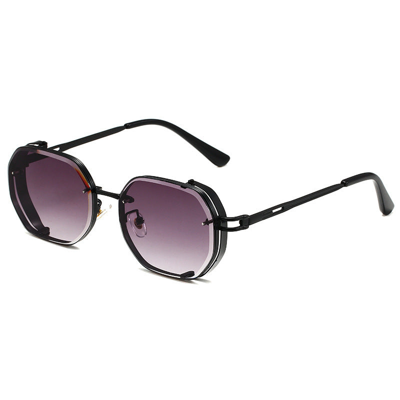 Mens Square Sunglasses Metal Frame Driving Glasses Outdoor Sports Eyewear Fashionable Durable PC Lens In Color Variant