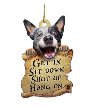 Cute Cartoon Animal Car Hanging Ornament Acrylic Decorative Pendant For Cars Decor Birthday Festival Occasions