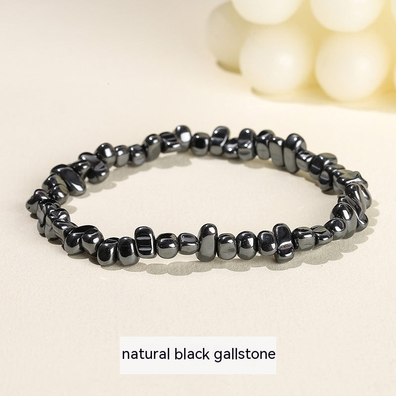 Handmade Natural Crystal Gravel Bracelet Agate Aventurine Irregular Chips Bracelet Women Unique Jewelry Gifts