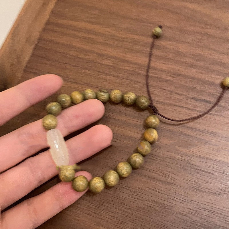 Unisex Pearl Bracelet Electroplated Alloy Bangle With Round Beads Design Fashion Jewelry Elegant Accessory for