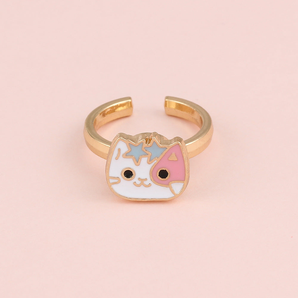 Alloy Rotating Ring Fidget Spinner Adjustable Opening For Focus And Stress Anxiety Relieving High Speed Stress