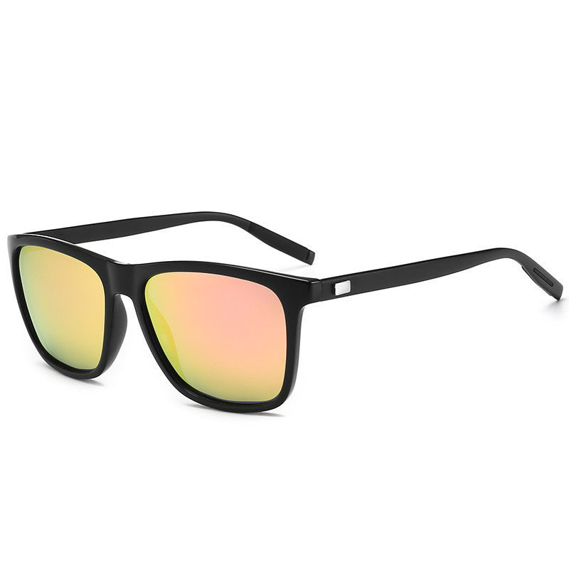 Leopard Print Polarized Sunglasses With Metal Frame And PC Lenses For Driving Travel And Everyday Wear Slim Fit