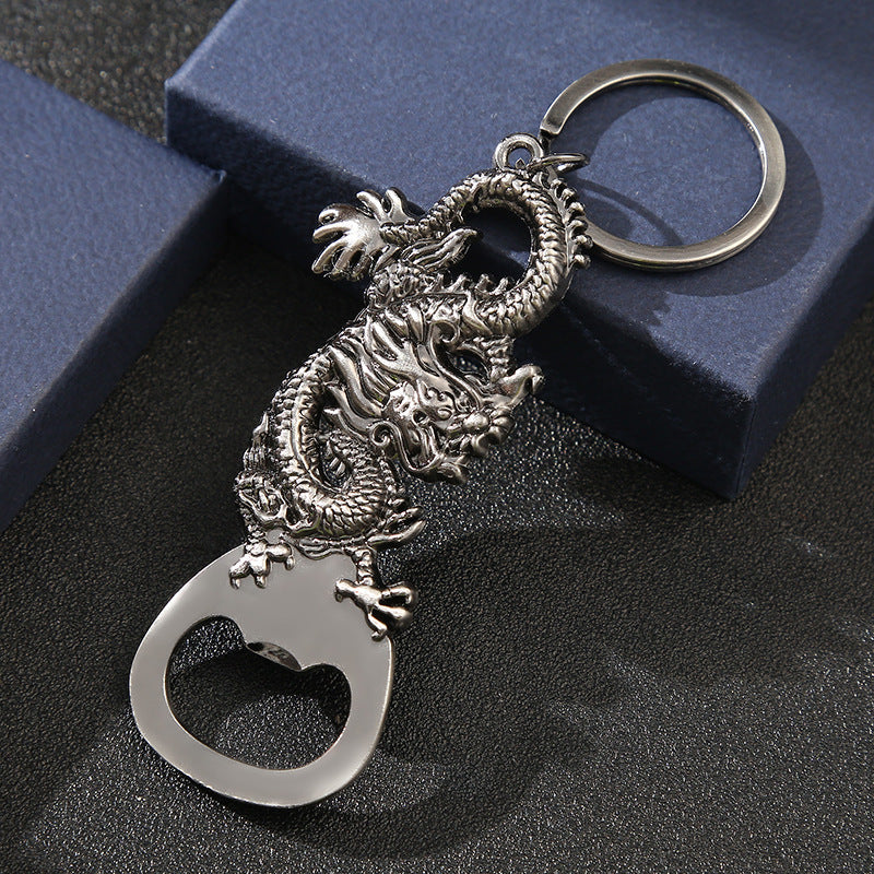 Dragon Keychain Bottle Opener Zinc Alloy Metal Unisex Gift