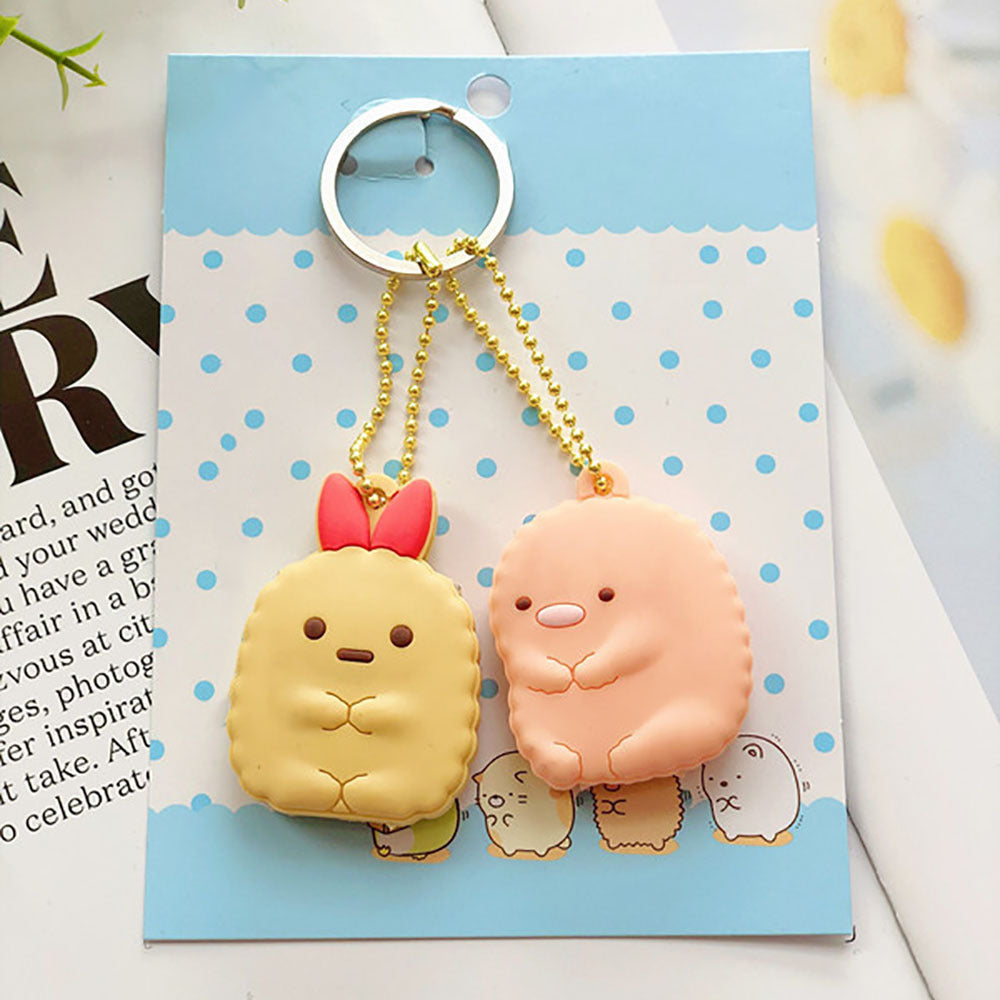 Animal Keychain Silicone Key Cover Unisex Accessory For Easy Key Finding Perfect Keyring And Decoration Anime